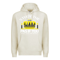Oatmeal Heather Study the past if you would define the future shi Premium Hoodie - Bettercallsaul