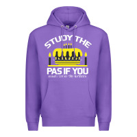 Purple Study the past if you would define the future shi Premium Hoodie - Bettercallsaul