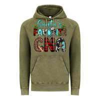 Vintage Olive santas favorite cna Vintage Hoodie - JahusDesignShop