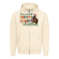 Sandshell have yourself a rowdy howdy christmas Zipper Hoodie - MaliasSmallBusiness