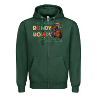Have Yourself A Rowdy Howdy Christmas Zipper Hoodie | Teevron