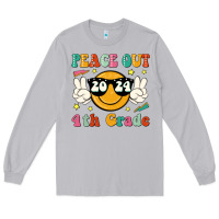 Moon Dust peace out 2024 4th grade Long Sleeve Tee - JahusDesignShop