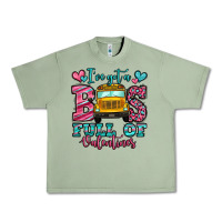 Oil Green i've got a bus full of valentines school bus Urban Heavy Tee - Jasminsmagicworld