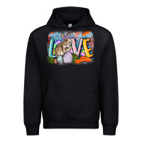 Foreset Green love easter Urban Hoodie - CowGirlArtShop