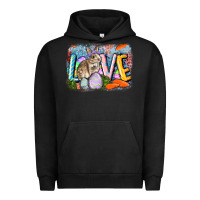 Pigment Black love easter Urban Hoodie - CowGirlArtShop