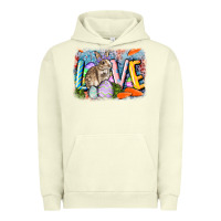 Pigment Pistachio love easter Urban Hoodie - CowGirlArtShop