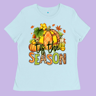 Ladies Tee Tis' the season Fall Softball