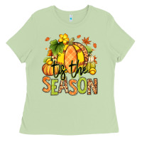Matcha Tis' the season Fall Softball Ladies Tee - RanaPortraitStore