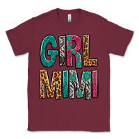 Burgundy girl mimi Classic Tee - NancyCooperArtShop