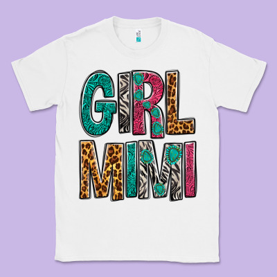 Girl Mimi Classic Tee Designed By Nancycooperartshop