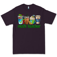 Plum math teacher coffee cups Premium Tee - texasbilliewilder