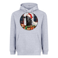 Heather Grey christmas dorper sheep Heavyweight Hoodie - LillyAllenDesigns