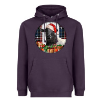 Plum christmas dorper sheep Heavyweight Hoodie - LillyAllenDesigns