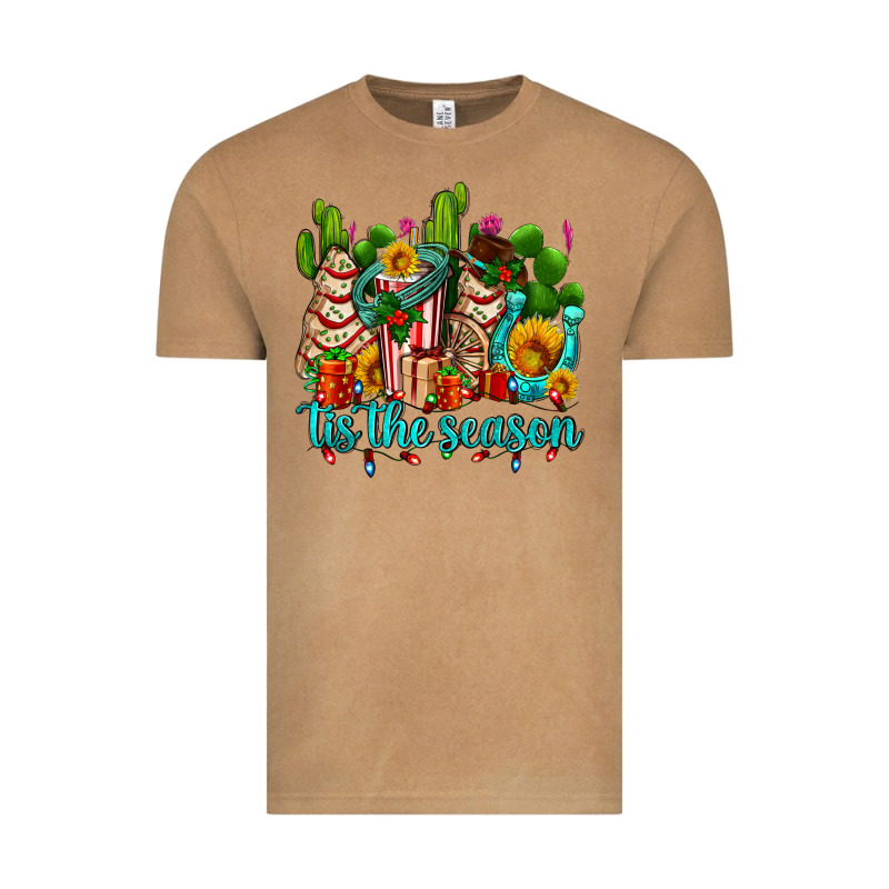 Tis The Season Christmas Tree  Cake Vintage Tee by AdoDesignShop | Teevron