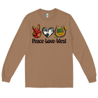Peace Love West Long Sleeve Tee | Teevron