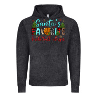 Vintage Black santa s favorite basketball player Vintage Hoodie - JahusDesignShop