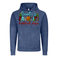 Vintage Denim santa s favorite basketball player Vintage Hoodie - JahusDesignShop