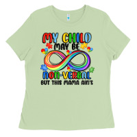 My Child May Be Non Verbal But This Mama Ain's Ladies Tee | Teevron