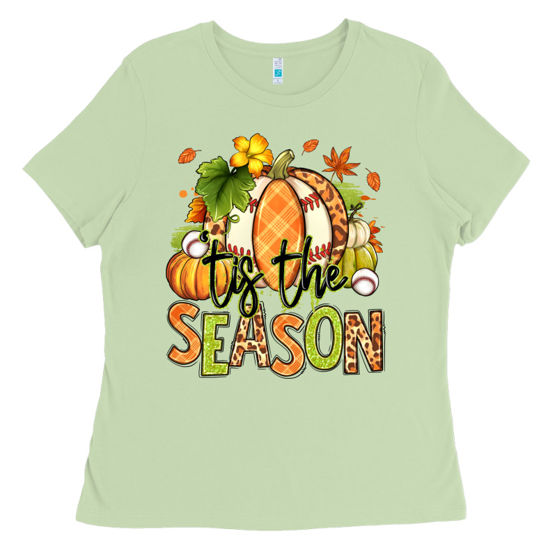 Tis' The Season Fall American Football Ladies Tee by RanaPortraitStore | Teevron