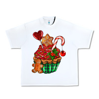 White christmas cupcake Urban Heavy Tee - AdoDesignShop