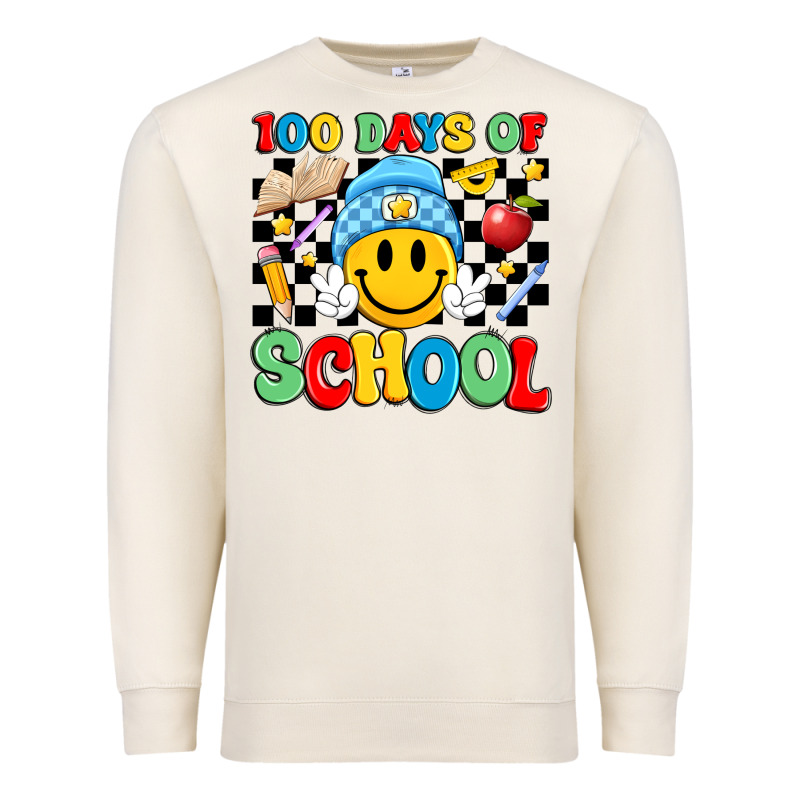 100 Days Of School Premium Sweatshirt by Artiststas | Teevron