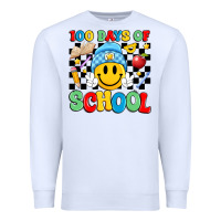 White 100 days of school Premium Sweatshirt - Artiststas
