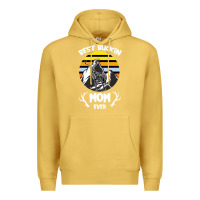 Antique Gold Best Buckin Mom Ever Premium Hoodie - Bettercallsaul