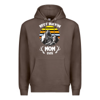 Coffee Best Buckin Mom Ever Premium Hoodie - Bettercallsaul