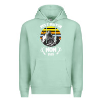 Seafoam Best Buckin Mom Ever Premium Hoodie - Bettercallsaul