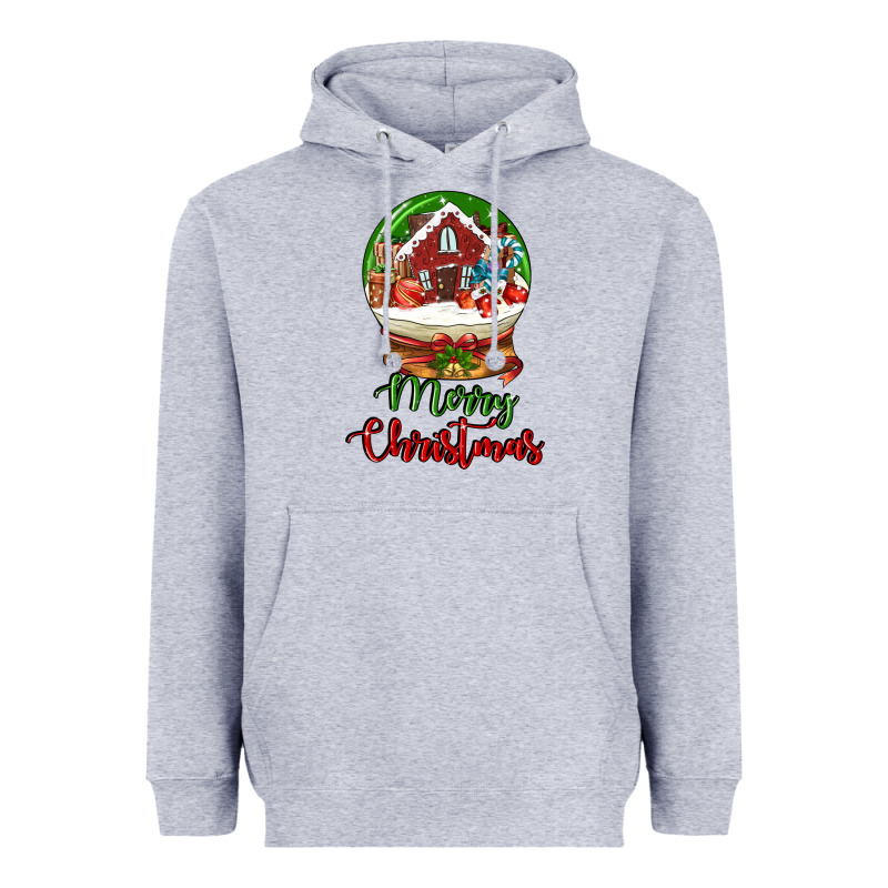 Merry Christmas Heavyweight Hoodie by LillyAllenDesigns | Teevron
