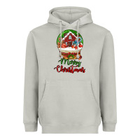 Moon Dust Merry Christmas Heavyweight Hoodie - LillyAllenDesigns