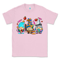 Bubblegum Pink teacher gnomes Classic Tee - AdoDesignShop