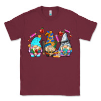 Burgundy teacher gnomes Classic Tee - AdoDesignShop