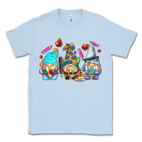 Dusty Blue teacher gnomes Classic Tee - AdoDesignShop
