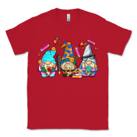 Red teacher gnomes Classic Tee - AdoDesignShop