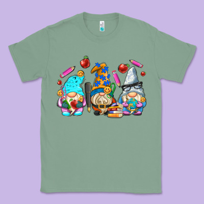 Teacher Gnomes Classic Tee Designed By Adodesignshop