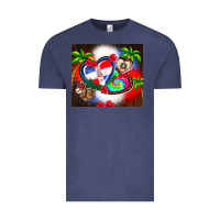 Dominican Republic  Leopard Vintage Tee | Teevron