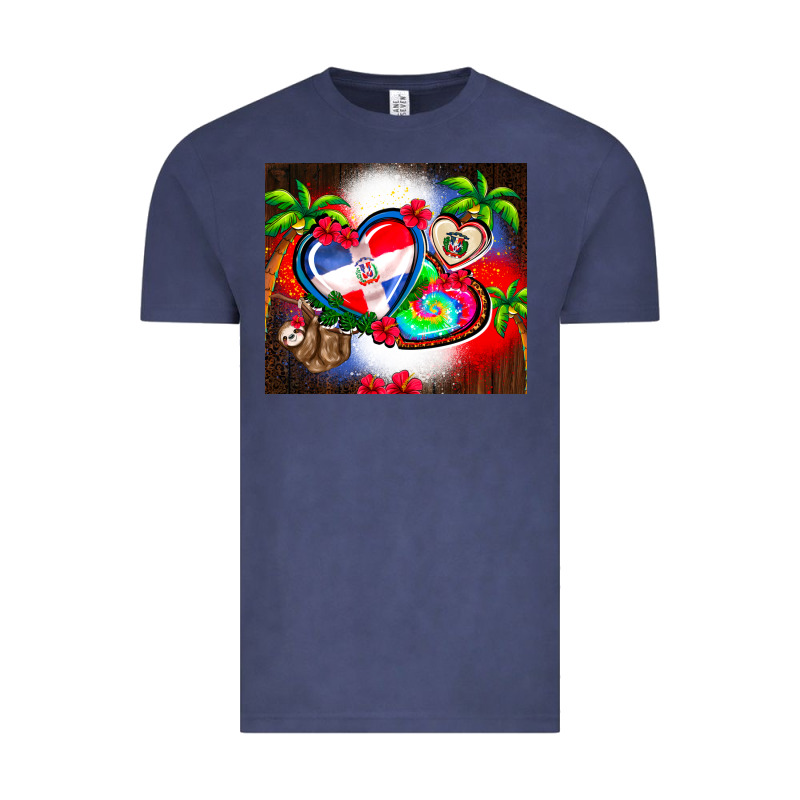 Dominican Republic  Leopard Vintage Tee by AdoDesignShop | Teevron