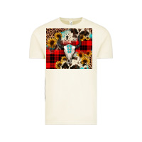 Vintage Arctic bullskull Sunflower Vintage Tee - JahusDesignShop