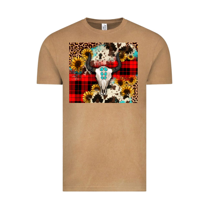 Bullskull Sunflower Vintage Tee by JahusDesignShop | Teevron