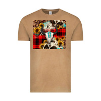 Vintage Camel bullskull Sunflower Vintage Tee - JahusDesignShop