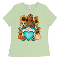 Matcha Western Fall gnome Ladies Tee - RanaPortraitStore