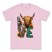 Bubblegum Pink love long haired cow Classic Tee - Jasminsmagicworld