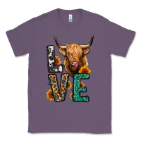 Lavender love long haired cow Classic Tee - Jasminsmagicworld