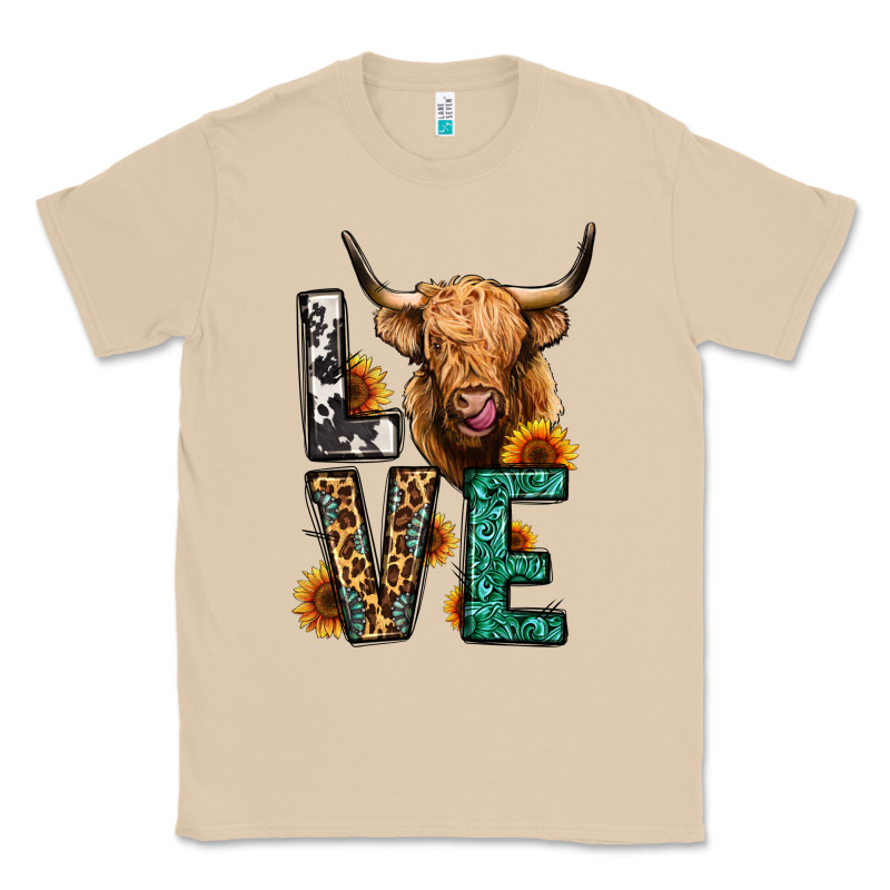 Love Long Haired Cow Classic Tee by Jasminsmagicworld | Teevron
