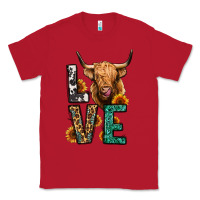 Red love long haired cow Classic Tee - Jasminsmagicworld