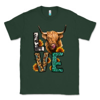 Sports Green love long haired cow Classic Tee - Jasminsmagicworld