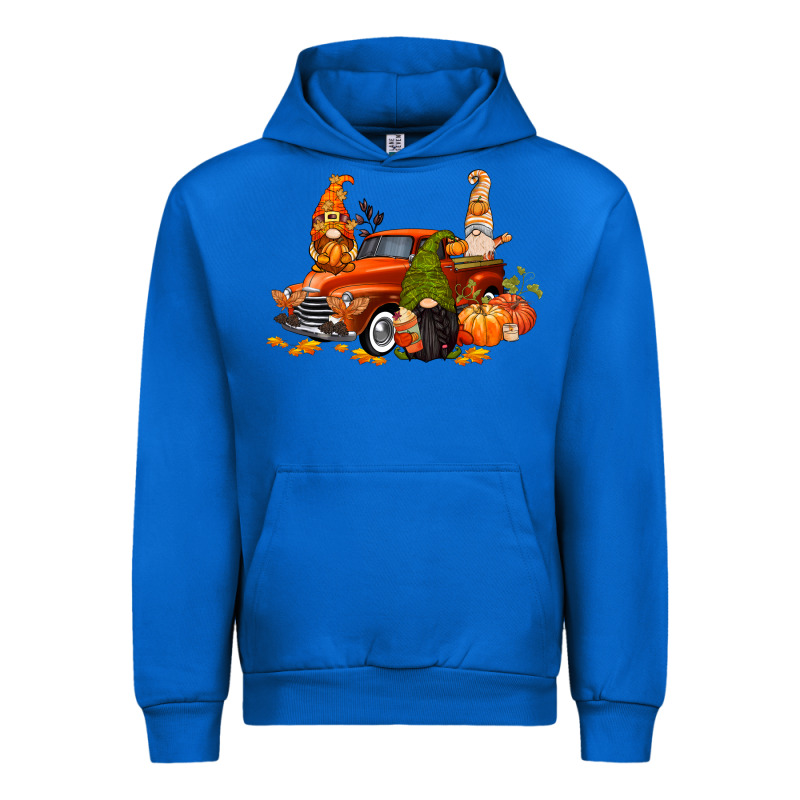 Fall Gnome Truck Urban Hoodie by CowGirlArtShop | Teevron