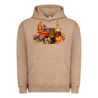 Pigment Burro fall gnome truck Urban Hoodie - CowGirlArtShop
