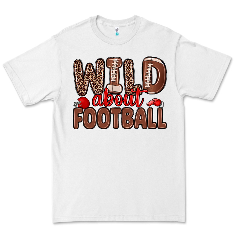 Wild About Football Premium Tee by Zillion Design Studio | Teevron